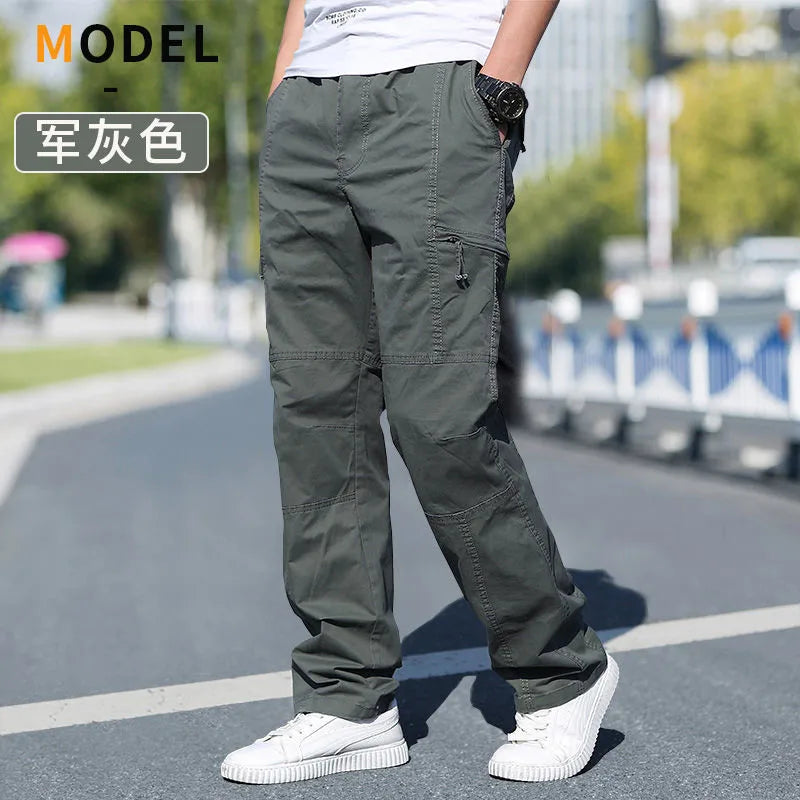 Orion™️ - High-Quality Cotton Cargo Work Pants with Loose Fit