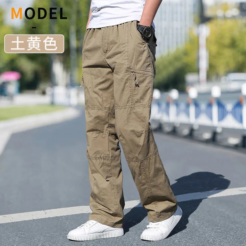 Orion™️ - High-Quality Cotton Cargo Work Pants with Loose Fit