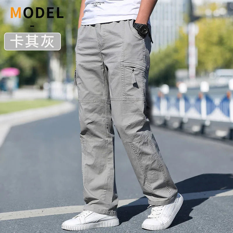 Orion™️ - High-Quality Cotton Cargo Work Pants with Loose Fit