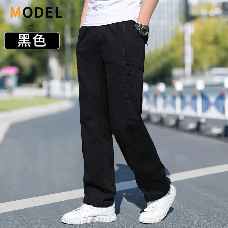 Orion™️ - High-Quality Cotton Cargo Work Pants with Loose Fit