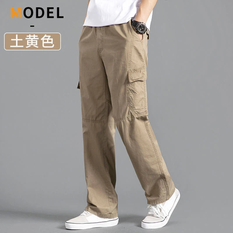 Orion™️ - High-Quality Cotton Cargo Work Pants with Loose Fit