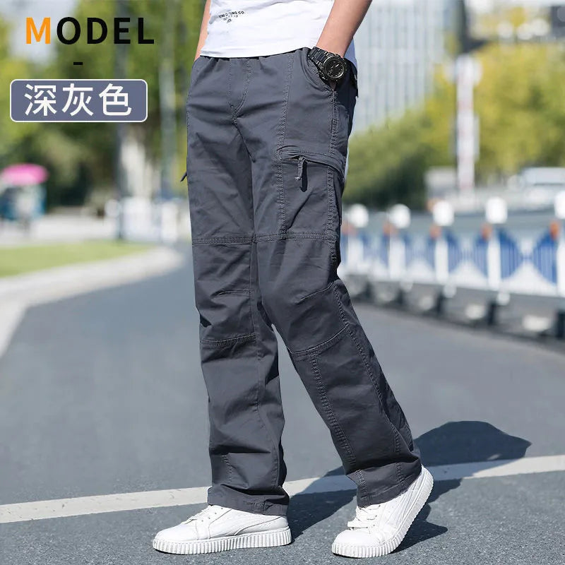 Orion™️ - High-Quality Cotton Cargo Work Pants with Loose Fit