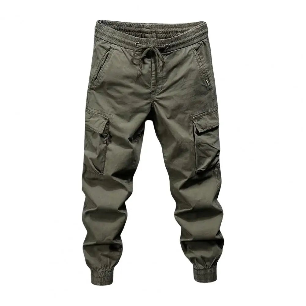 Dash™️ - Loose Fit Drawstring Cargo Pants with Elastic Waist and Multi-Pockets