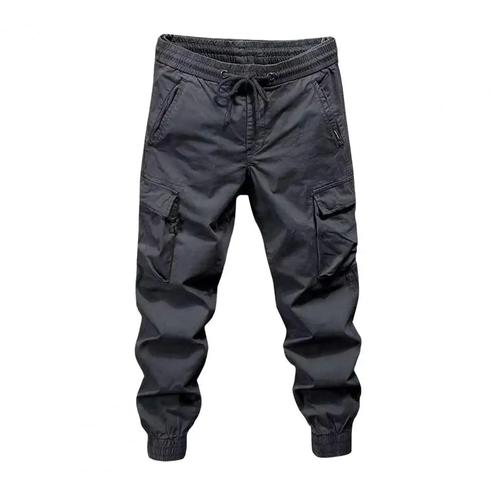 Dash™️ - Loose Fit Drawstring Cargo Pants with Elastic Waist and Multi-Pockets