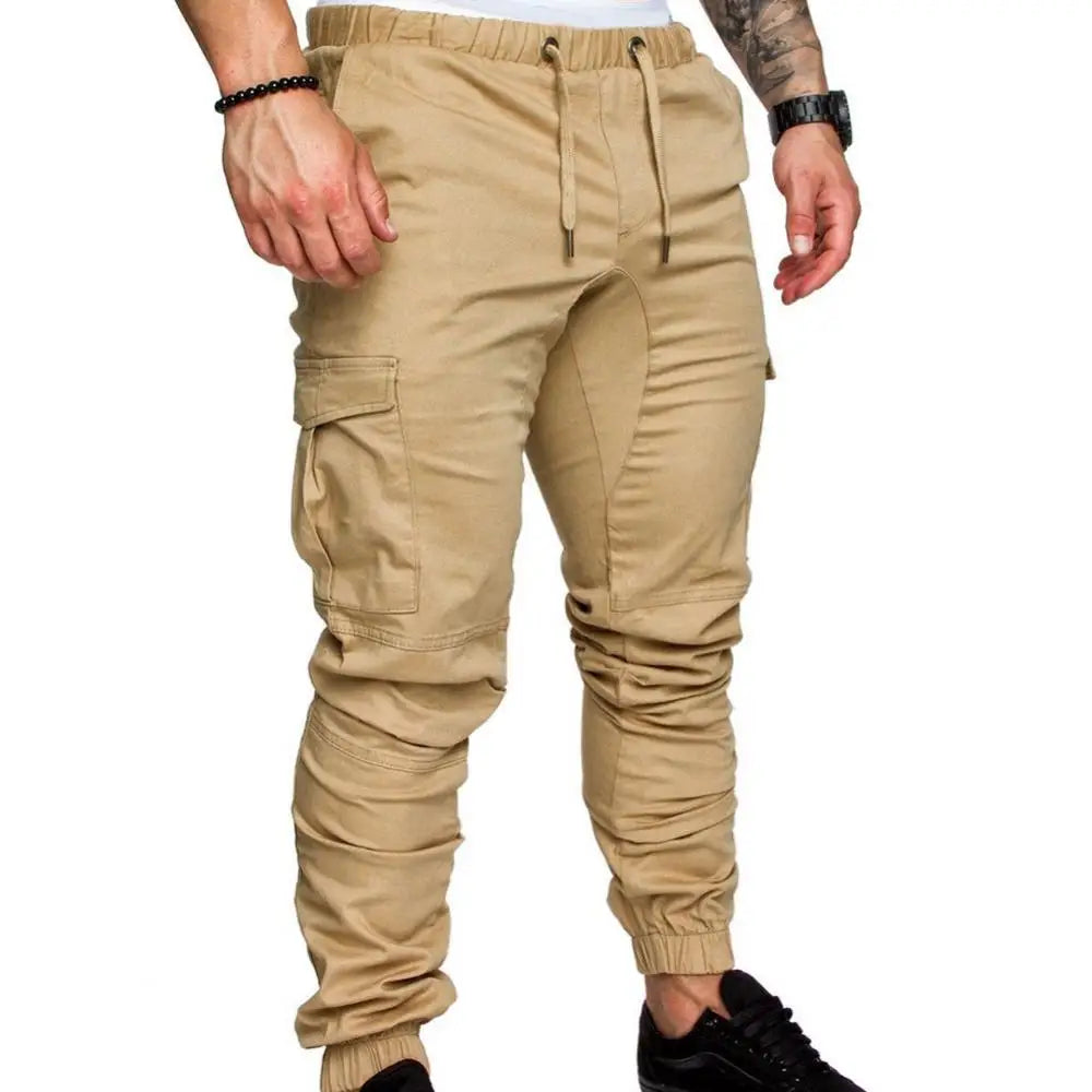 Vance™️ - Skinny Cargo Pants with Drawstring and Ankle Cuffs for Men