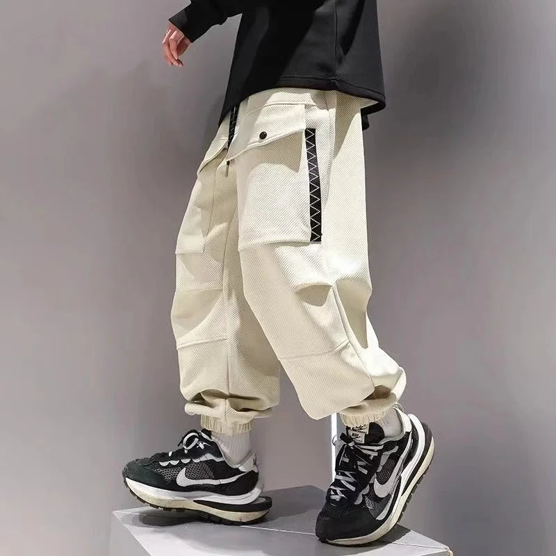 Jett™️ - Oversized Korean Streetwear Cargo Joggers