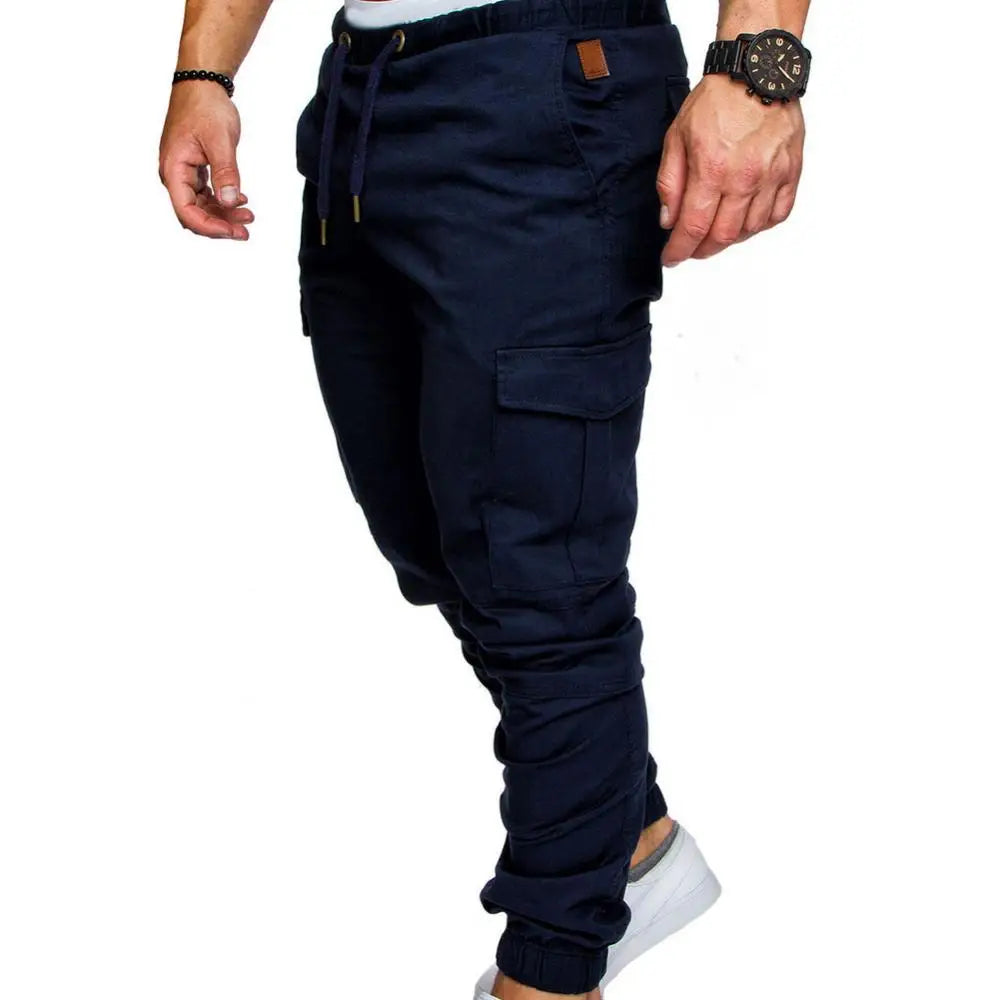 Vance™️ - Skinny Cargo Pants with Drawstring and Ankle Cuffs for Men