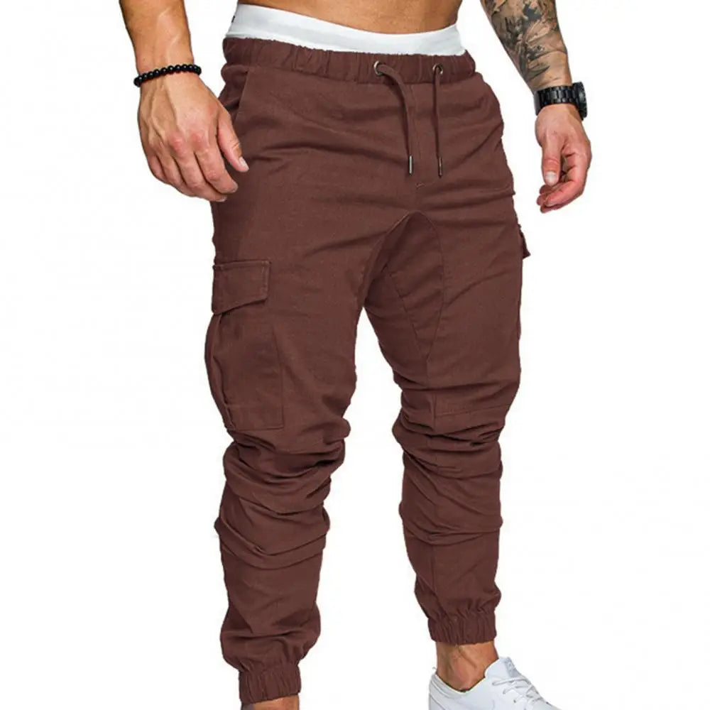 Vance™️ - Skinny Cargo Pants with Drawstring and Ankle Cuffs for Men