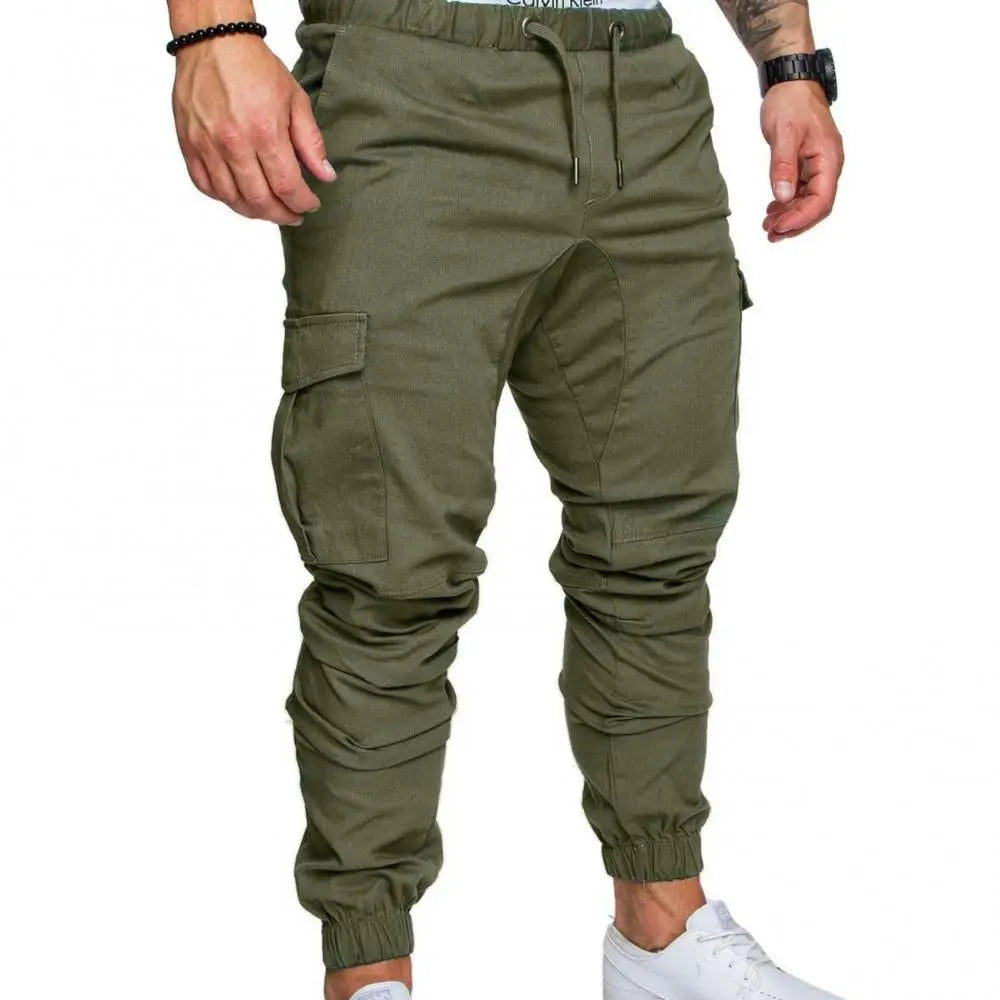 Vance™️ - Skinny Cargo Pants with Drawstring and Ankle Cuffs for Men