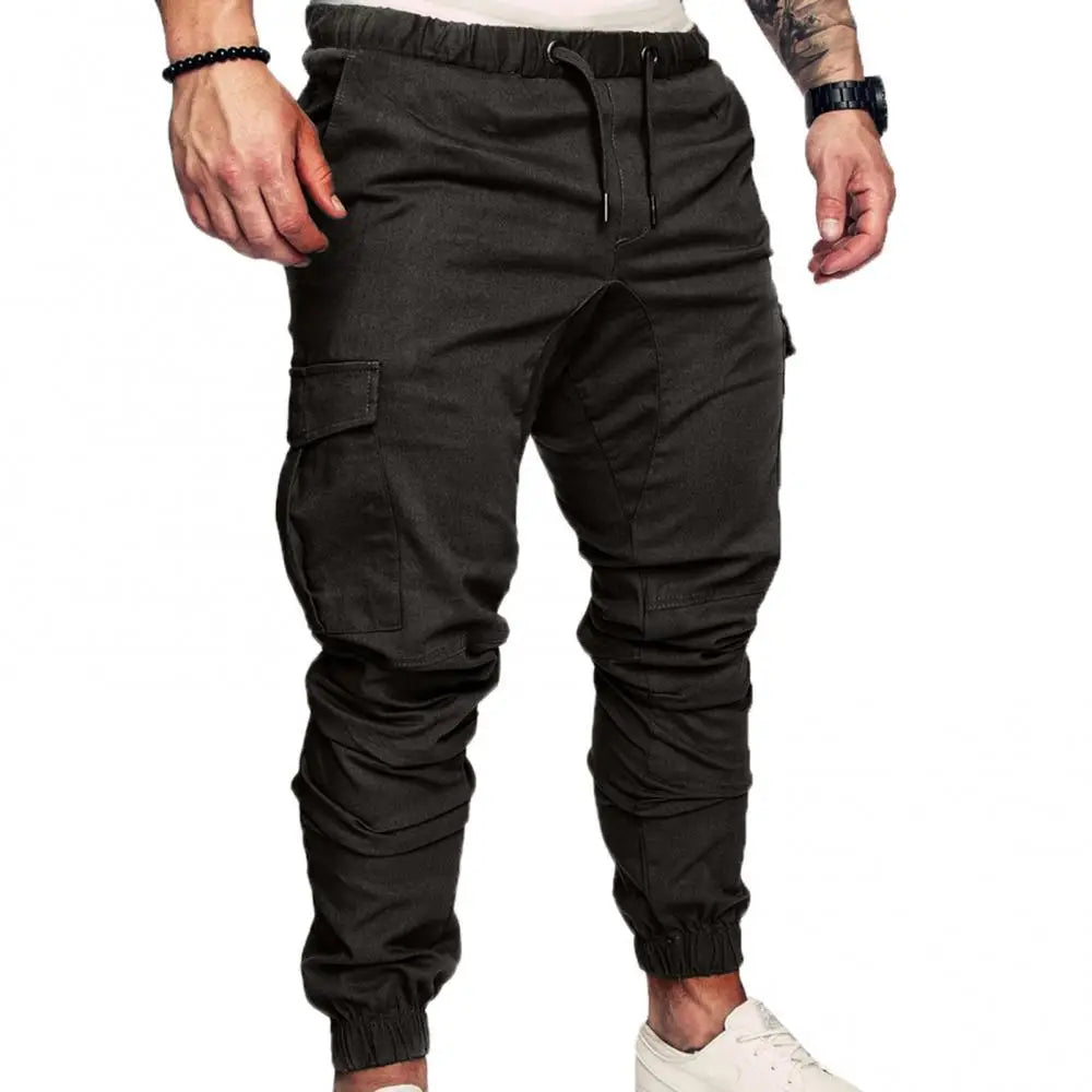 Vance™️ - Skinny Cargo Pants with Drawstring and Ankle Cuffs for Men