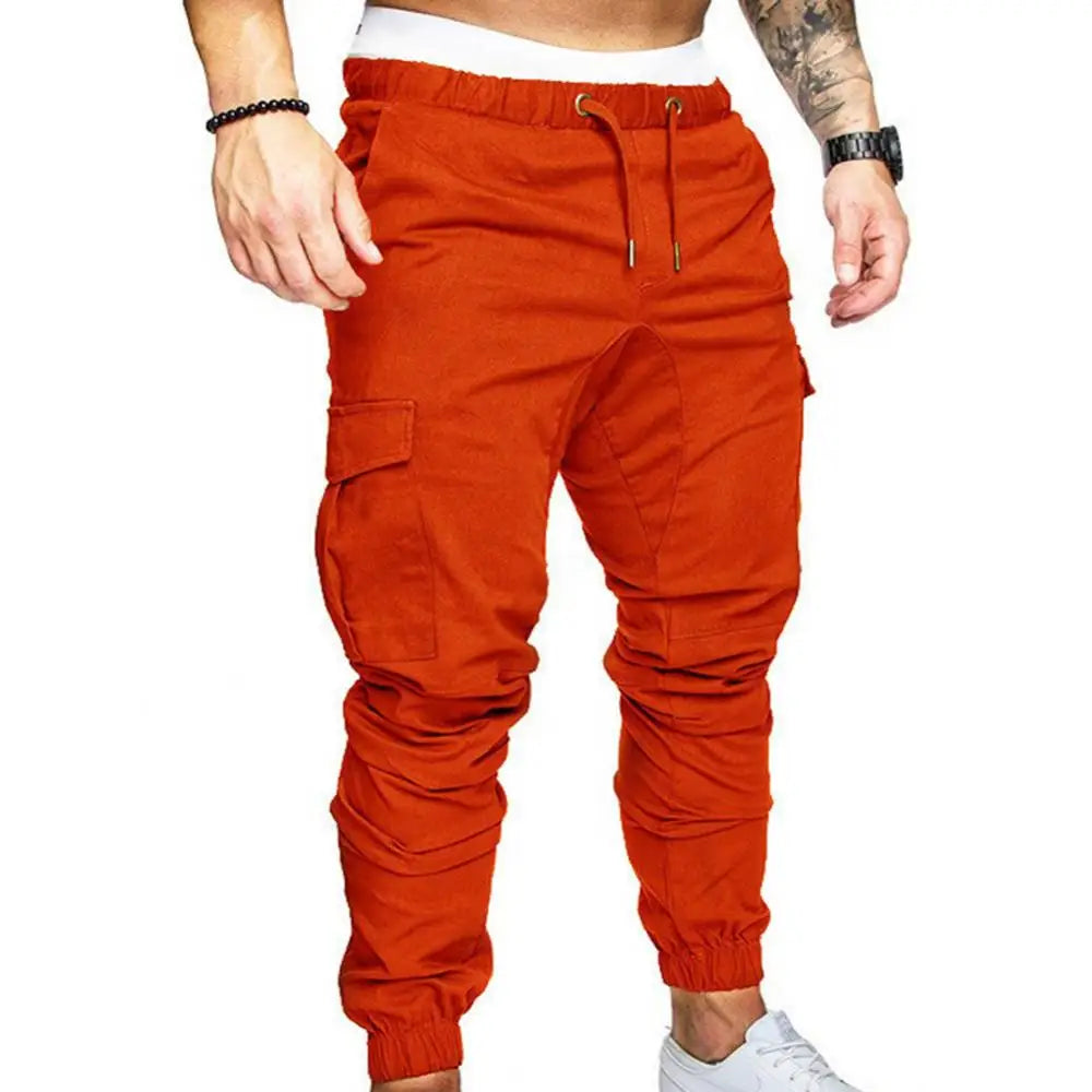 Vance™️ - Skinny Cargo Pants with Drawstring and Ankle Cuffs for Men